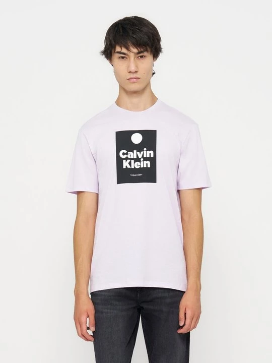 Foto van product T-shirt print Calvin Klein Jeans lila