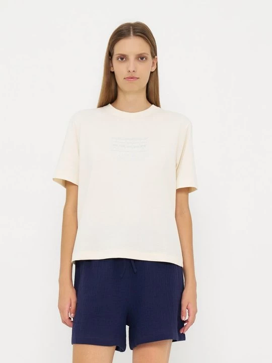 Foto van product T-shirt print Calvin Klein Jeans lila