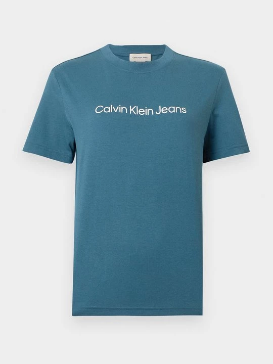 Foto van product T-shirt print Calvin Klein Jeans petrol