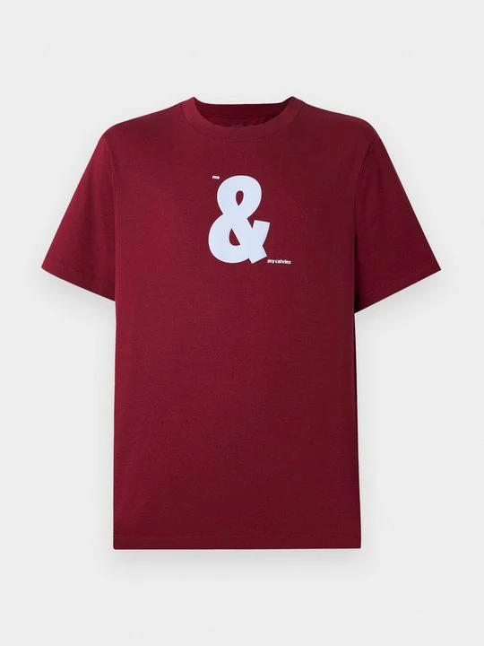 Foto van product T-shirt print Calvin Klein Jeans rood