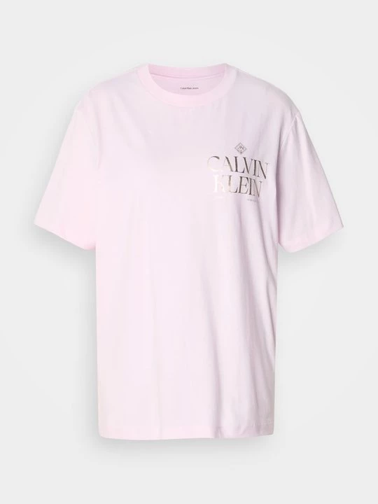 Foto van product T-shirt print Calvin Klein Jeans roze