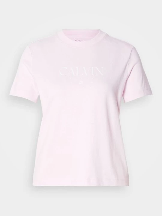 Foto van product T-shirt print Calvin Klein Jeans roze