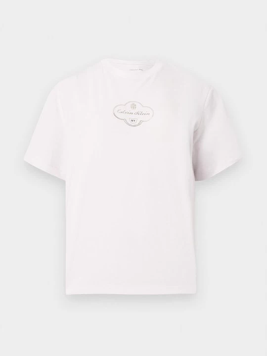 Foto van product T-shirt print Calvin Klein Jeans roze