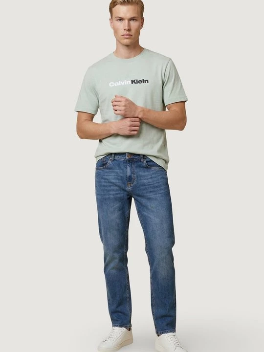 Foto van product T-shirt print Calvin Klein Jeans turquoise