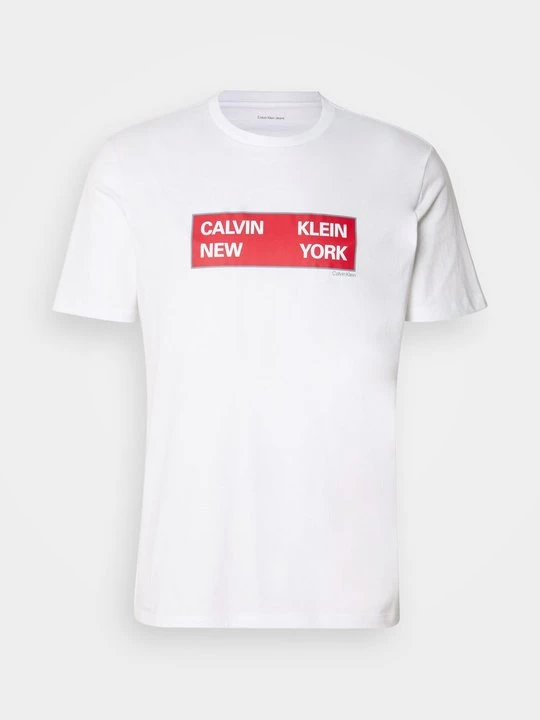 Foto van product T-shirt print Calvin Klein Jeans wit