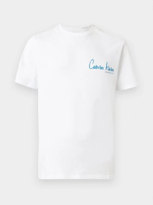 Foto van product T-shirt print Calvin Klein Jeans wit