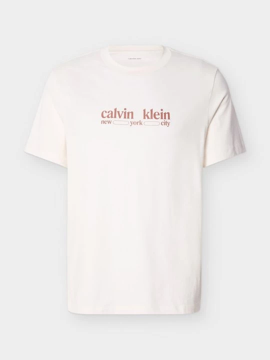 Foto van product T-shirt print Calvin Klein Jeans wit