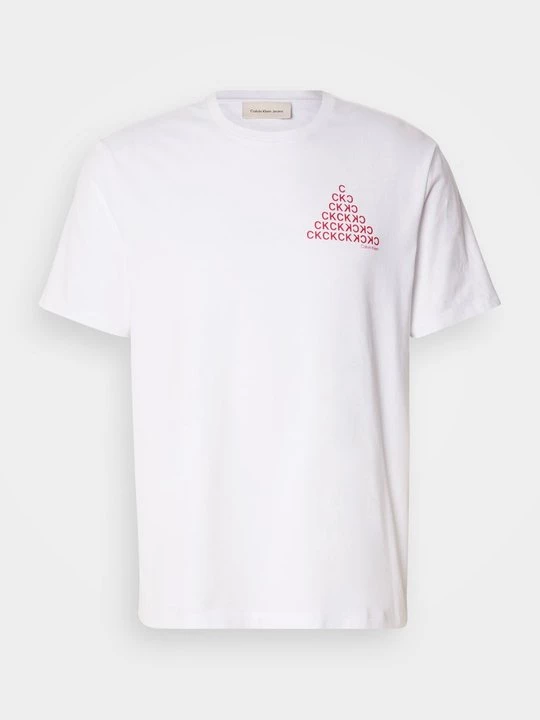 Foto van product T-shirt print Calvin Klein Jeans wit