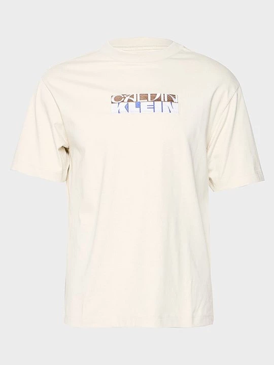 Foto van product T-shirt print Calvin Klein Jeans wit