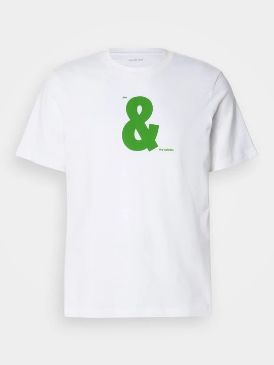 Foto van product T-shirt print Calvin Klein Jeans wit