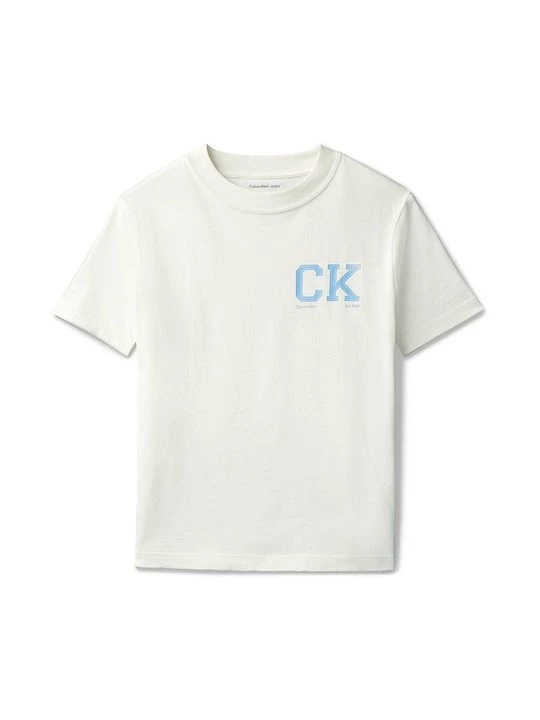 Foto van product T-shirt print Calvin Klein Jeans wit