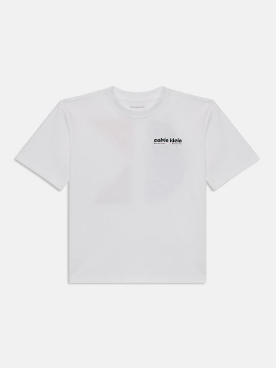 Foto van product T-shirt print Calvin Klein Jeans wit