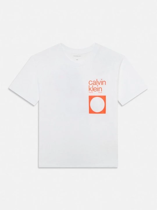 Foto van product T-shirt print Calvin Klein Jeans wit