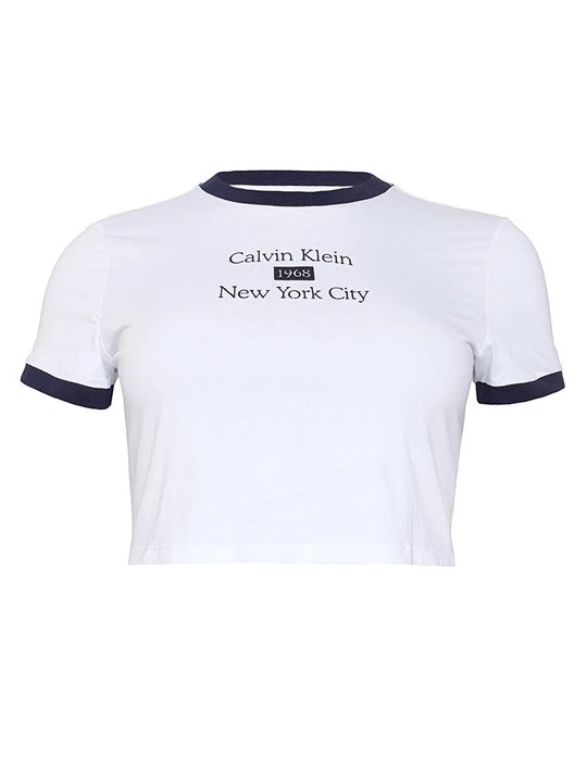 Foto van product T-shirt print Calvin Klein Jeans wit