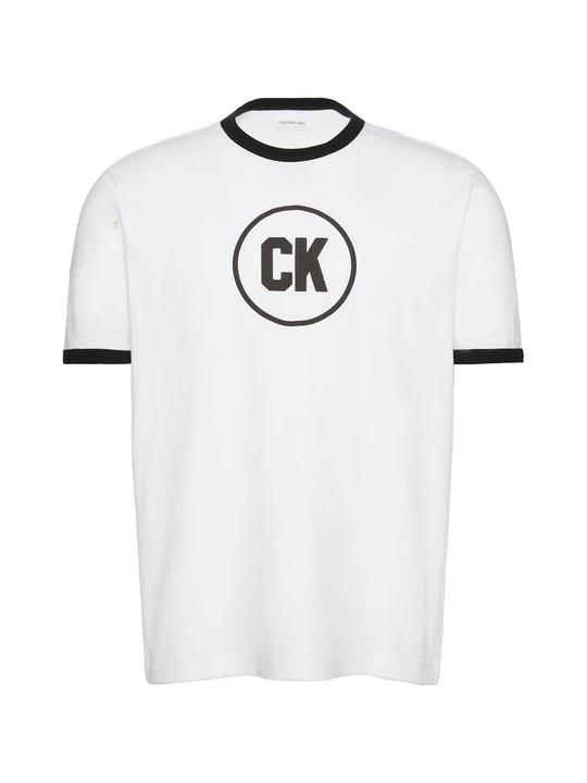 Foto van product T-shirt print Calvin Klein Jeans wit