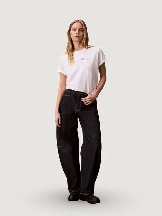 Foto van product T-shirt print Calvin Klein Jeans wit