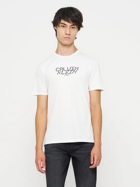 Foto van product T-shirt print Calvin Klein Jeans wit