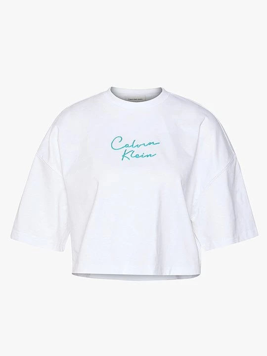Foto van product T-shirt print Calvin Klein Jeans wit