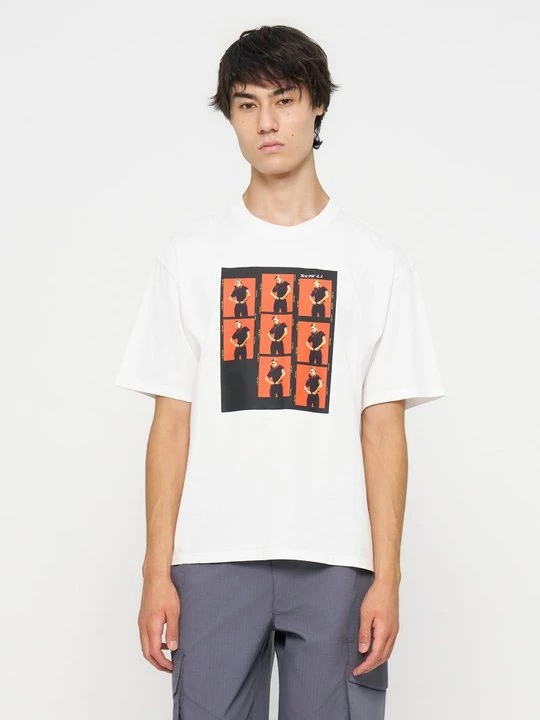 Foto van product T-shirt print Calvin Klein Jeans wit