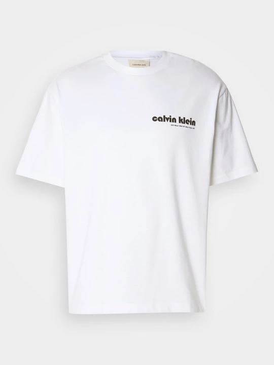 Foto van product T-shirt print Calvin Klein Jeans wit