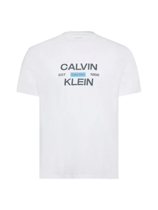 Foto van product T-shirt print Calvin Klein Jeans wit