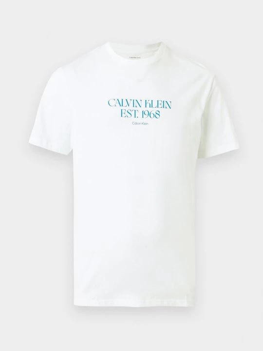 Foto van product T-shirt print Calvin Klein Jeans wit