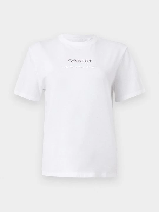 Foto van product T-shirt print Calvin Klein Jeans wit