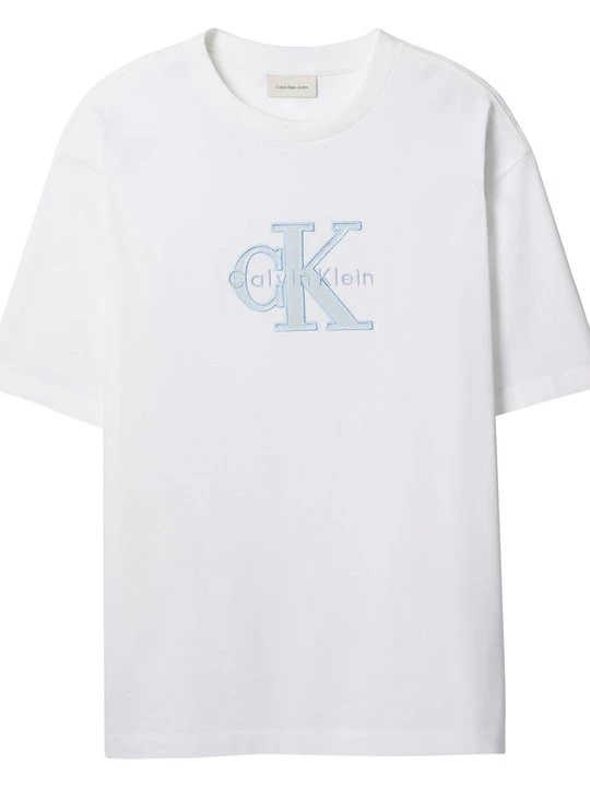 Foto van product T-shirt print Calvin Klein Jeans wit