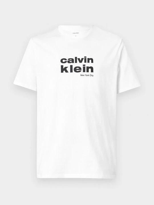 Foto van product T-shirt print Calvin Klein Jeans wit