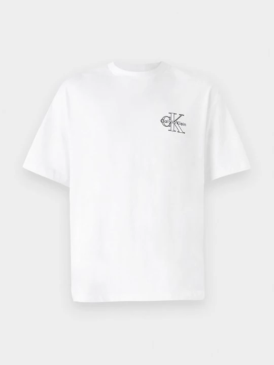 Foto van product T-shirt print Calvin Klein Jeans wit