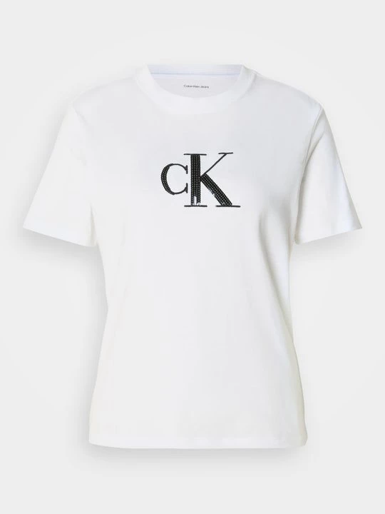 Foto van product T-shirt print Calvin Klein Jeans wit