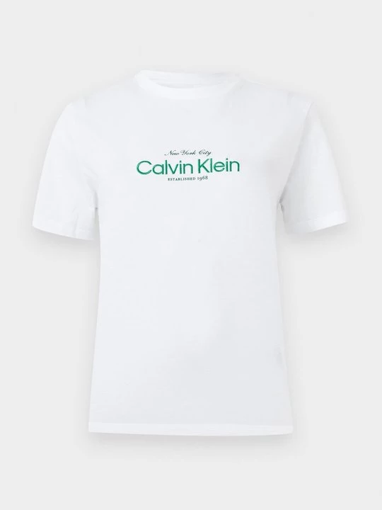 Foto van product T-shirt print Calvin Klein Jeans wit