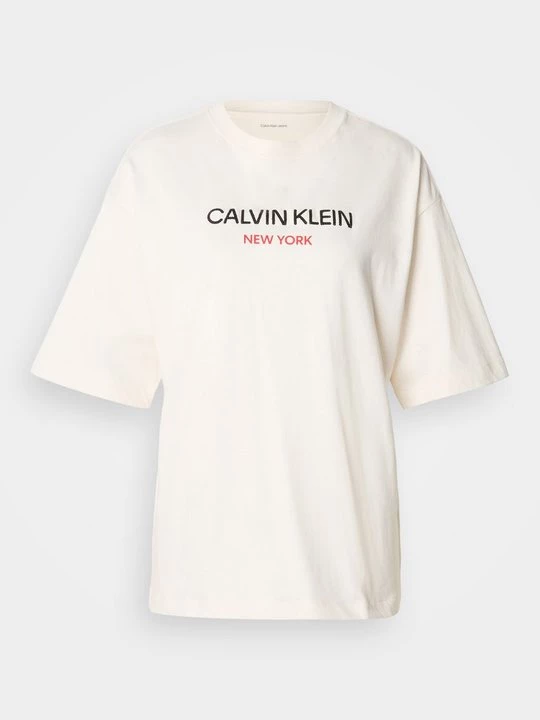 Foto van product T-shirt print Calvin Klein Jeans wit