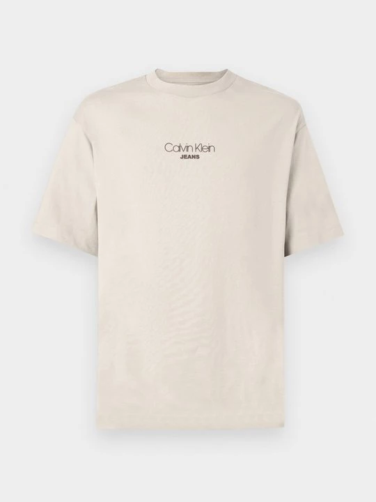 Foto van product T-shirt print Calvin Klein Jeans zandkleur