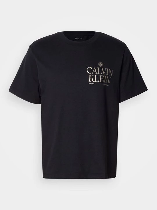 Foto van product T-shirt print Calvin Klein Jeans zwart