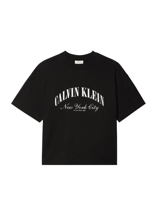 Foto van product T-shirt print Calvin Klein Jeans zwart