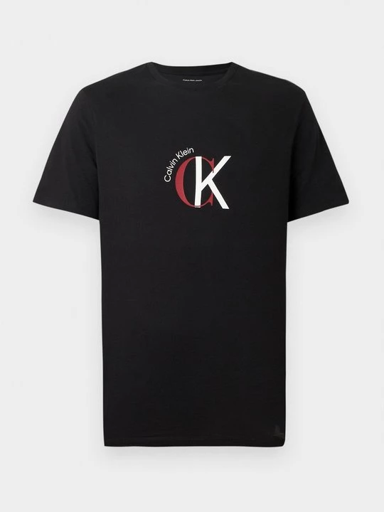 Foto van product T-shirt print Calvin Klein Jeans zwart