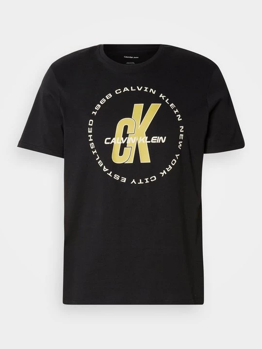 Foto van product T-shirt print Calvin Klein Jeans zwart