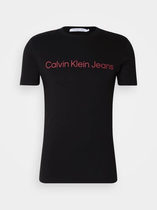 Foto van product T-shirt print Calvin Klein Jeans zwart