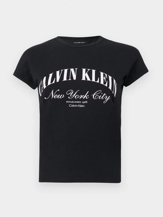 Foto van product T-shirt print Calvin Klein Jeans zwart