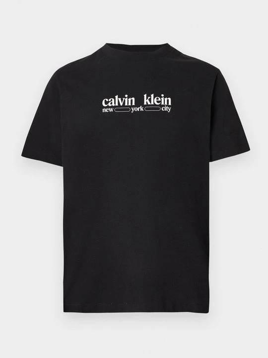 Foto van product T-shirt print Calvin Klein Jeans zwart