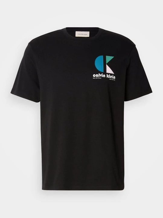 Foto van product T-shirt print Calvin Klein Jeans zwart