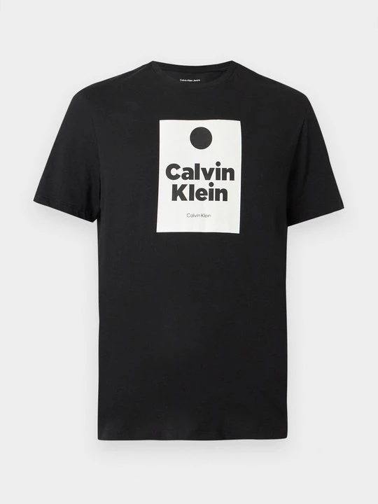Foto van product T-shirt print Calvin Klein Jeans zwart