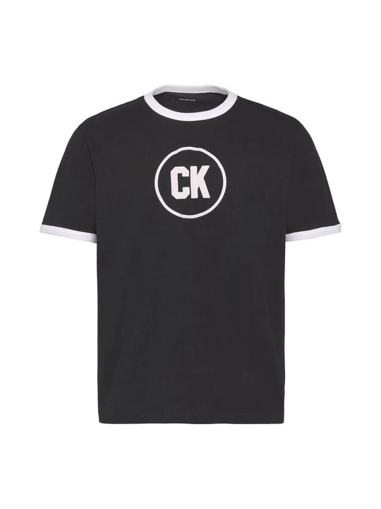 Foto van product T-shirt print Calvin Klein Jeans zwart