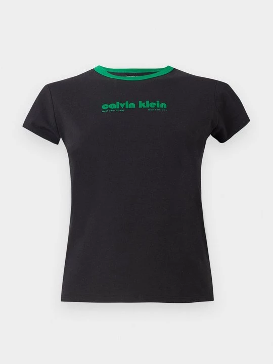 Foto van product T-shirt print Calvin Klein Jeans zwart