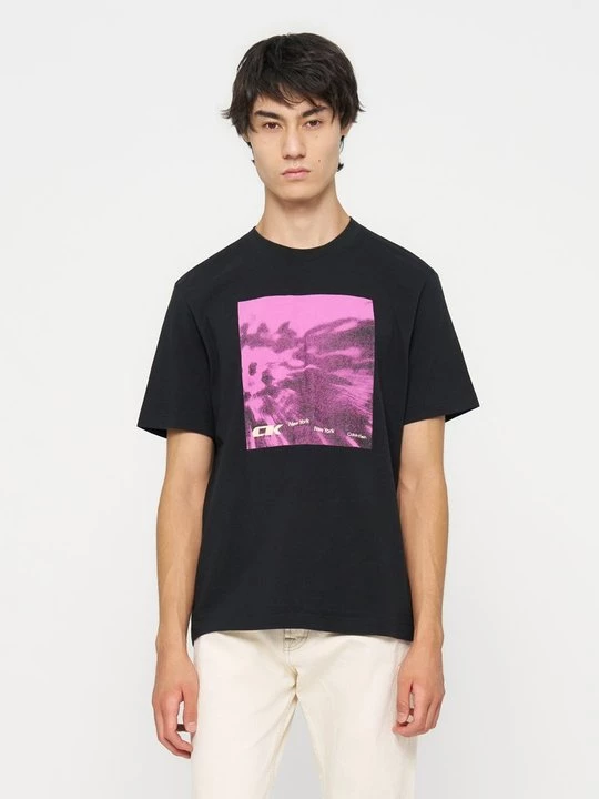 Foto van product T-shirt print Calvin Klein Jeans zwart