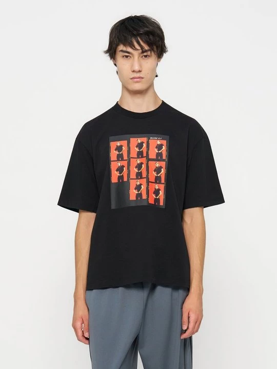Foto van product T-shirt print Calvin Klein Jeans zwart