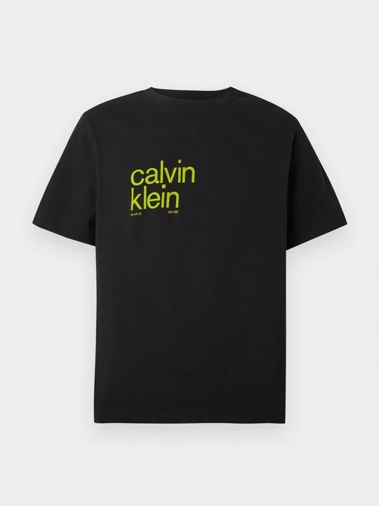 Foto van product T-shirt print Calvin Klein Jeans zwart