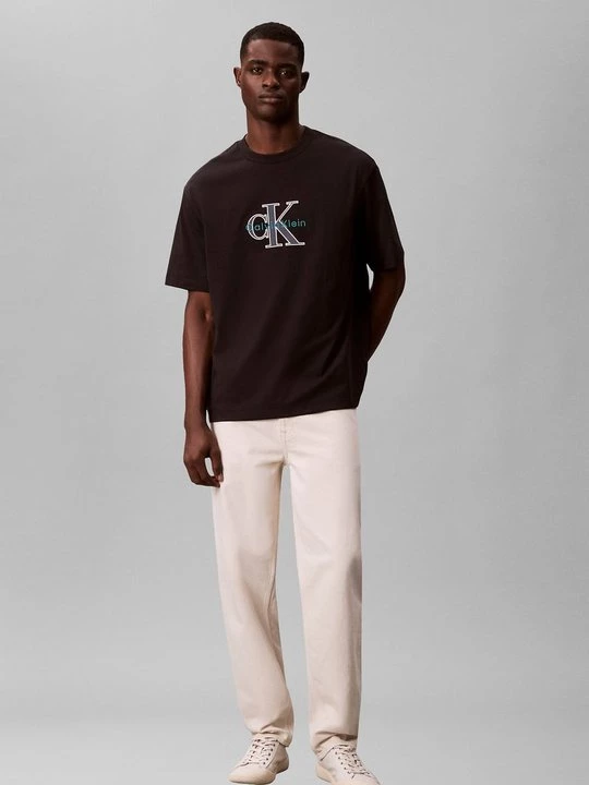 Foto van product T-shirt print Calvin Klein Jeans zwart