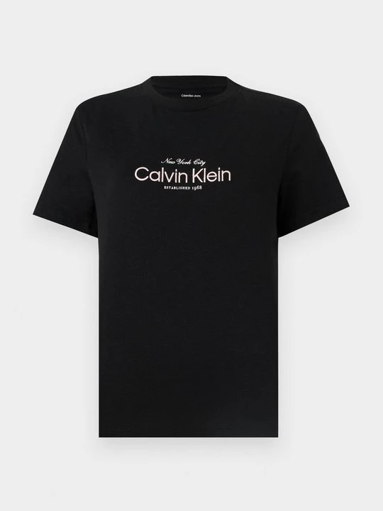 Foto van product T-shirt print Calvin Klein Jeans zwart